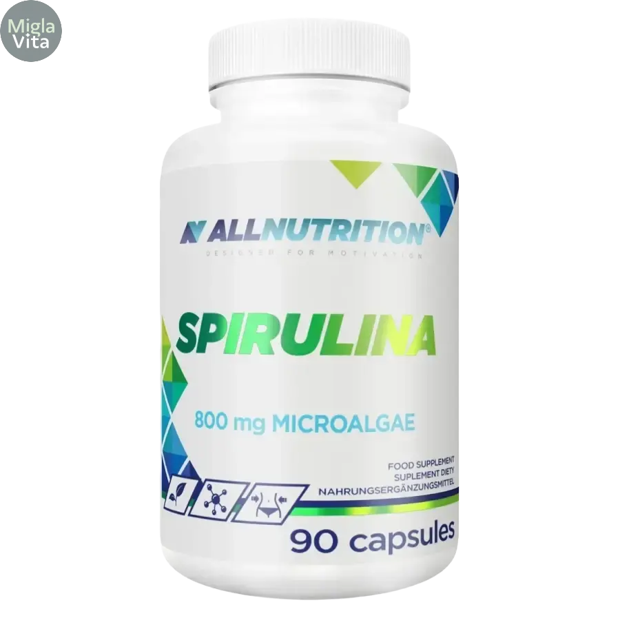 Spirulina (90 capsules) ALLNUTRITION