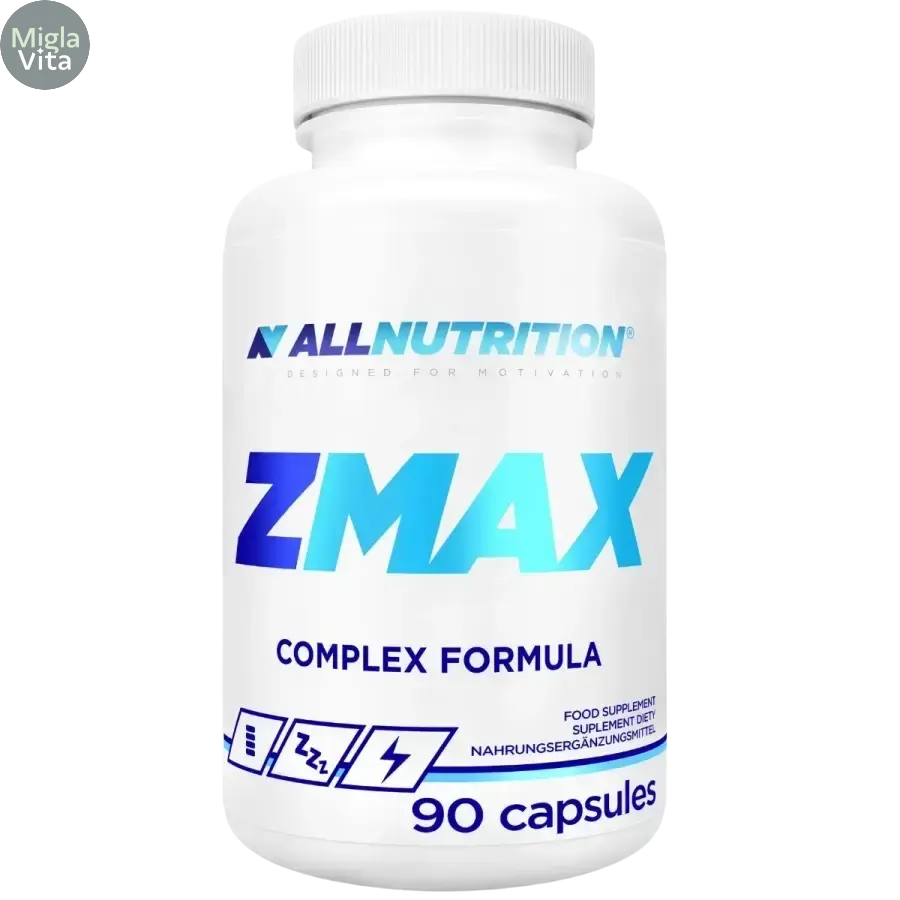 Magnesium, Zinc, B6 / ZMA X (90 capsules) ALLNUTRITION