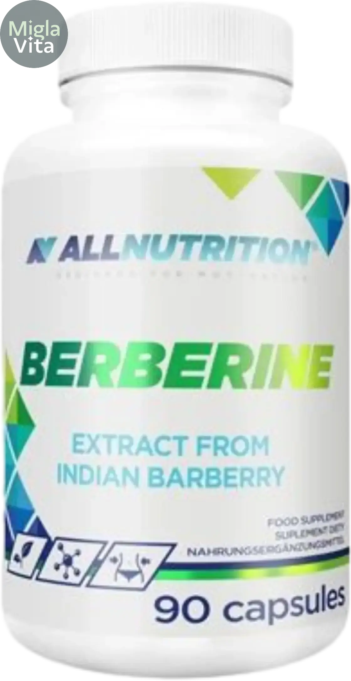 Berberine (90 capsules) ALLNUTRITION