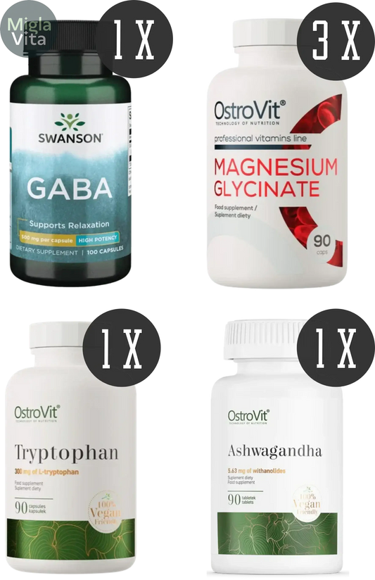MiglaVita 3 Month Set for better sleep MiglaVita