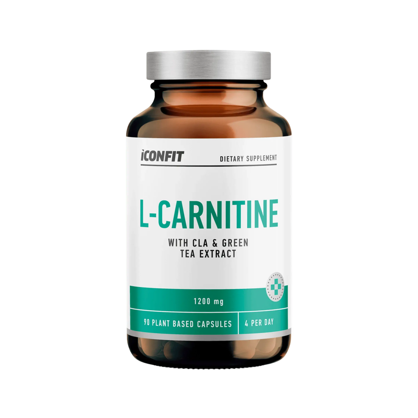 ICONFIT L-Carnitine With CLA & Green Tea (90 Capsules) ICONFIT