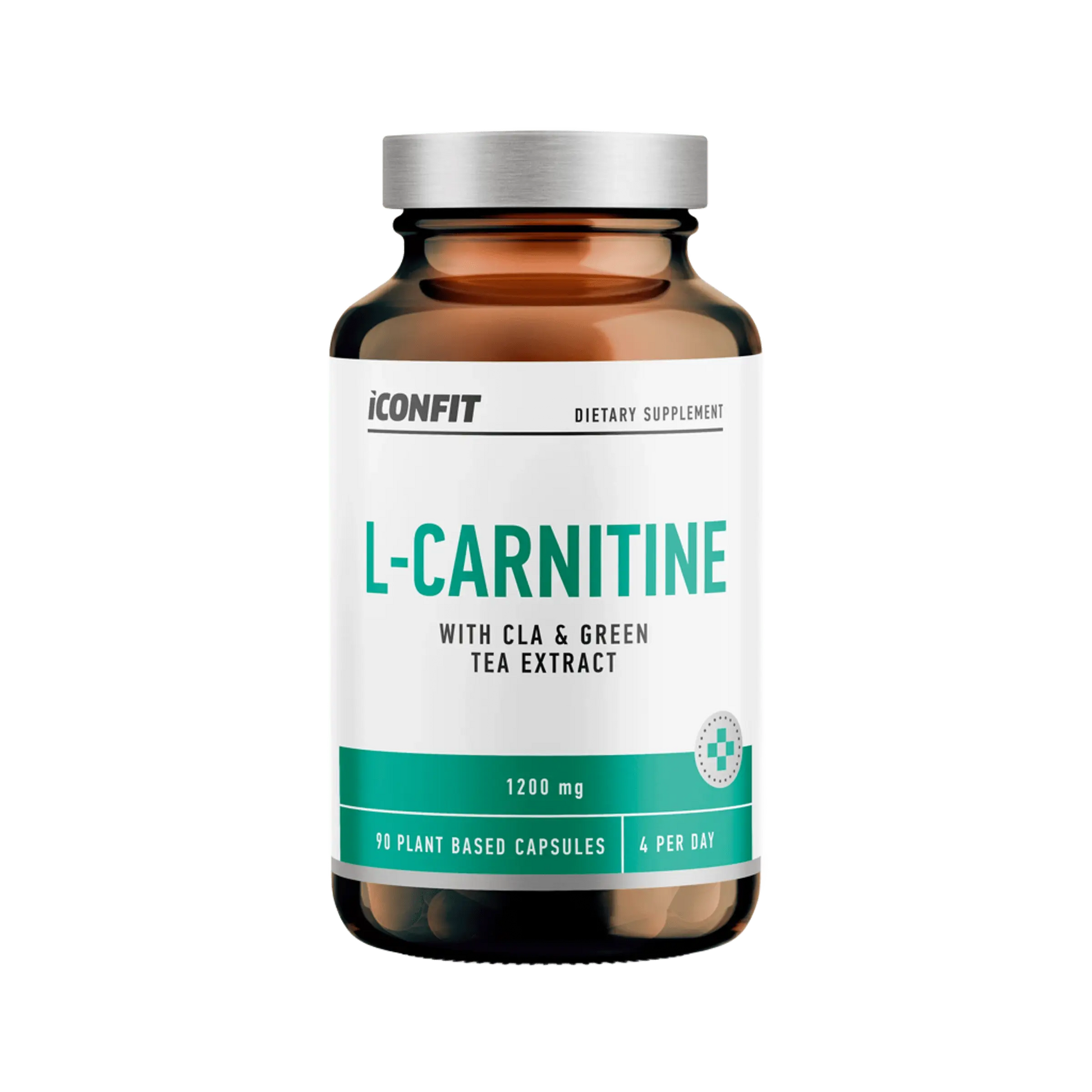 ICONFIT L-Carnitine With CLA & Green Tea (90 Capsules) ICONFIT
