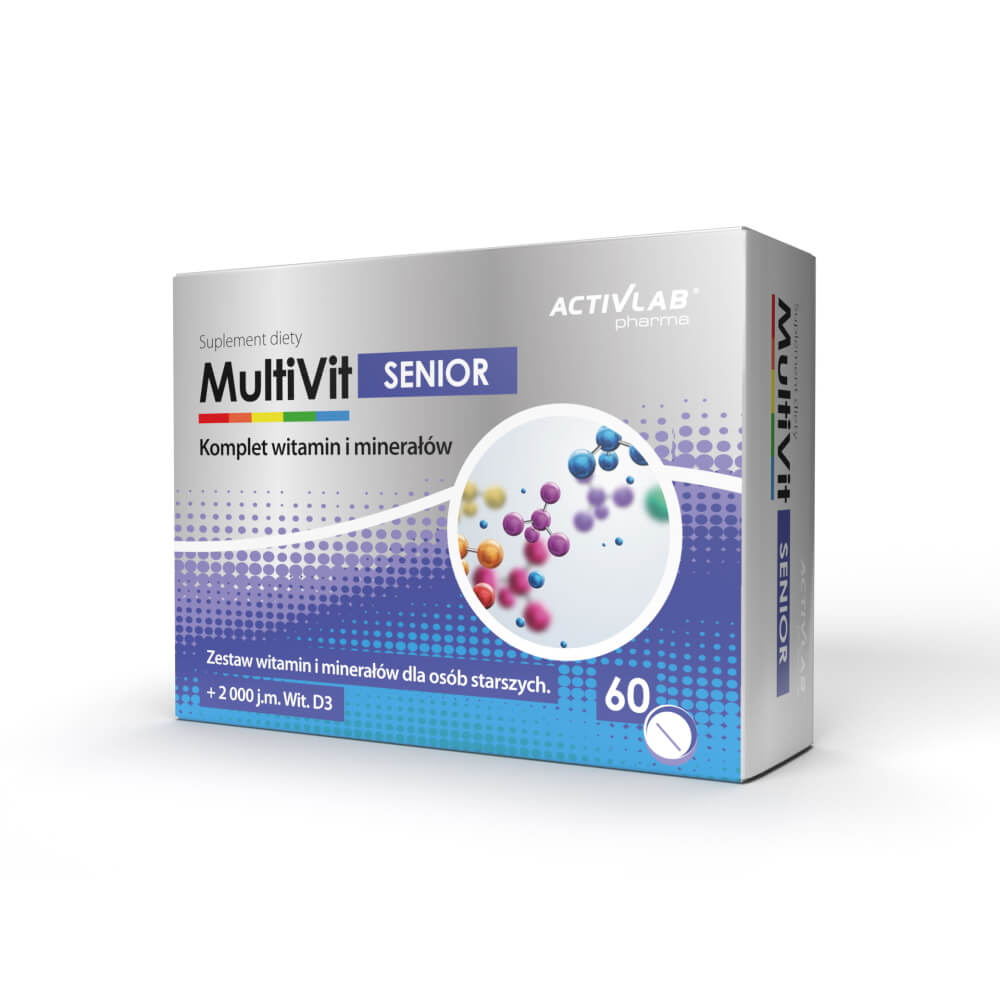 MultiVit for Seniors (60 capsules) ACTIVLAB