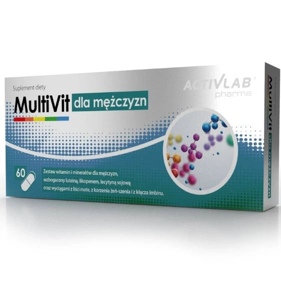 MultiVit for MEN (60 capsules) ACTIVLAB